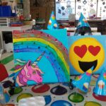 art birthday parties for kids